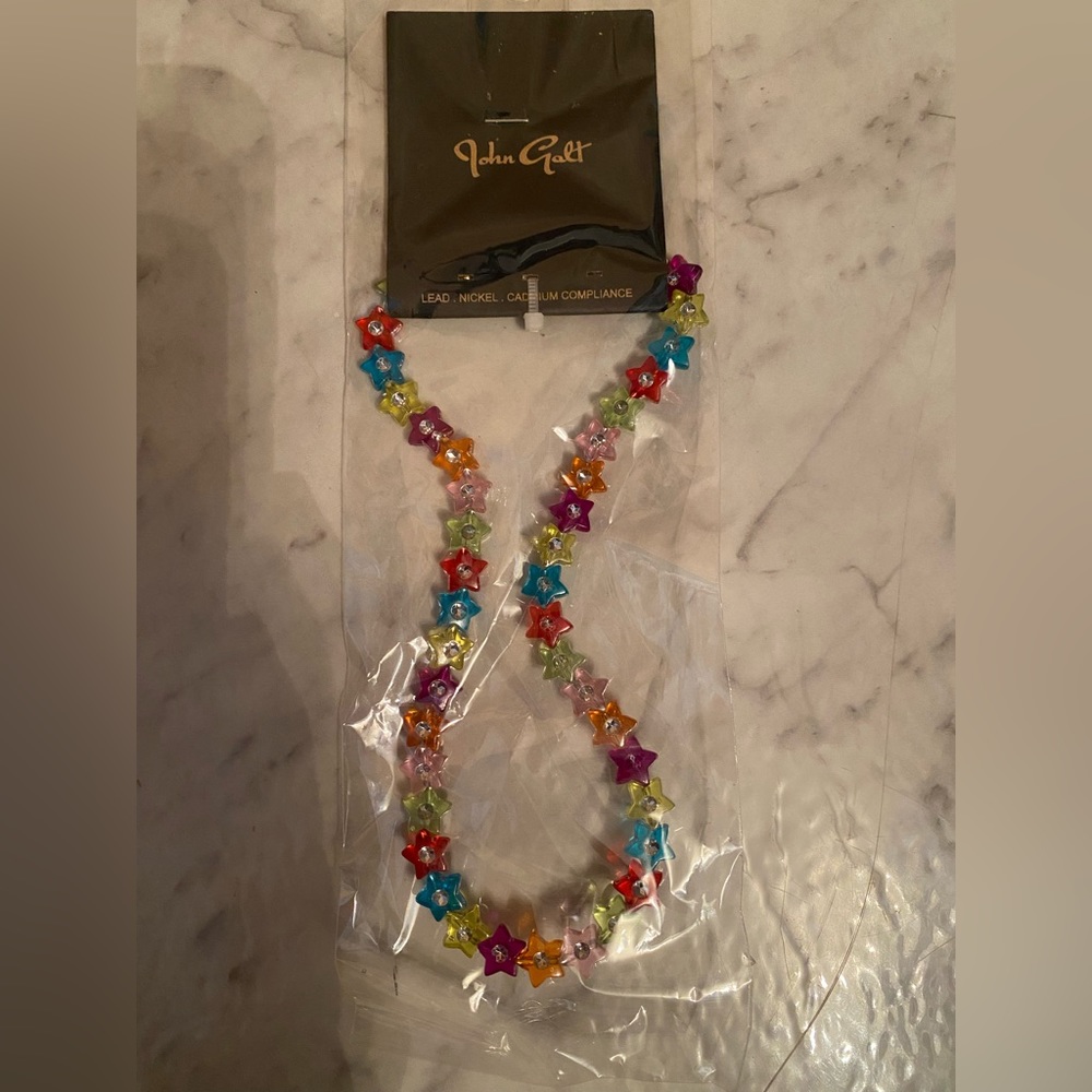 Brandy Melville Multicolor Star Bead Necklace (2 for $25, 3 for $30) - Picture 9 of 13